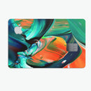 Blurred Abstract Flow V47 - Premium Protective Decal Skin-Kit for the Apple Credit Card