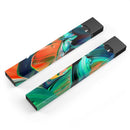 Blurred Abstract Flow V47 - Premium Decal Protective Skin-Wrap Sticker compatible with the Juul Labs vaping device