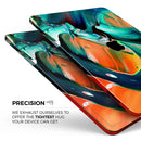 Blurred Abstract Flow V47 - Full Body Skin Decal for the Apple iPad Pro 12.9", 11", 10.5", 9.7", Air or Mini (All Models Available)