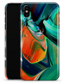 Blurred Abstract Flow V47 - iPhone X Clipit Case