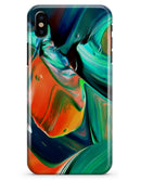 Blurred Abstract Flow V47 - iPhone X Clipit Case