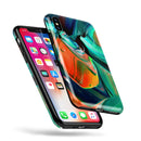 Blurred Abstract Flow V47 - iPhone X Swappable Hybrid Case