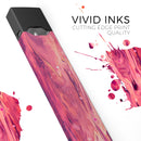 Blurred Abstract Flow V48 - Premium Decal Protective Skin-Wrap Sticker compatible with the Juul Labs vaping device