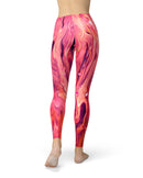 Blurred Abstract Flow V48 - All Over Print Womens Leggings / Yoga or Workout Pants