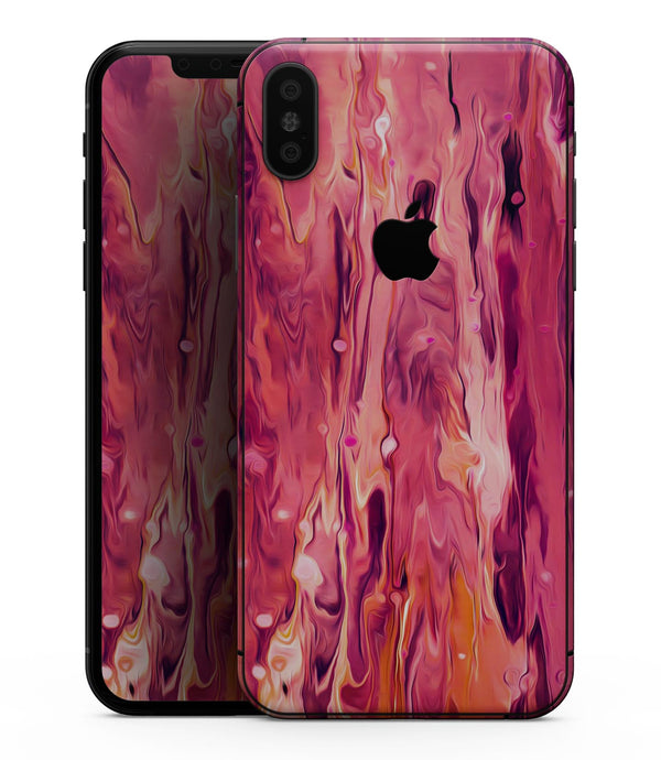 Blurred Abstract Flow V48 - iPhone XS MAX, XS/X, 8/8+, 7/7+, 5/5S/SE Skin-Kit (All iPhones Available)