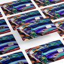 Blurred Abstract Flow V49 - Premium Protective Decal Skin-Kit for the Apple Credit Card