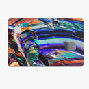 Blurred Abstract Flow V49 - Premium Protective Decal Skin-Kit for the Apple Credit Card