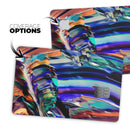 Blurred Abstract Flow V49 - Premium Protective Decal Skin-Kit for the Apple Credit Card