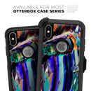 Blurred Abstract Flow V49 - Skin Kit for the iPhone OtterBox Cases