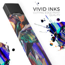 Blurred Abstract Flow V49 - Premium Decal Protective Skin-Wrap Sticker compatible with the Juul Labs vaping device