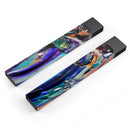 Blurred Abstract Flow V49 - Premium Decal Protective Skin-Wrap Sticker compatible with the Juul Labs vaping device