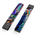 Blurred Abstract Flow V49 - Premium Decal Protective Skin-Wrap Sticker compatible with the Juul Labs vaping device