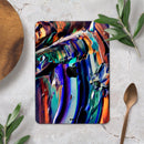 Blurred Abstract Flow V49 - Full Body Skin Decal for the Apple iPad Pro 12.9", 11", 10.5", 9.7", Air or Mini (All Models Available)