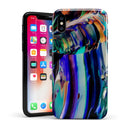 Blurred Abstract Flow V49 - iPhone X Swappable Hybrid Case