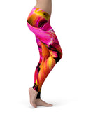 Blurred Abstract Flow V4 - All Over Print Womens Leggings / Yoga or Workout Pants
