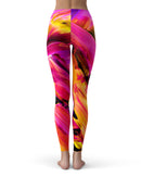 Blurred Abstract Flow V4 - All Over Print Womens Leggings / Yoga or Workout Pants