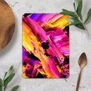 Blurred Abstract Flow V4 - Full Body Skin Decal for the Apple iPad Pro 12.9", 11", 10.5", 9.7", Air or Mini (All Models Available)