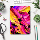 Blurred Abstract Flow V4 - Full Body Skin Decal for the Apple iPad Pro 12.9", 11", 10.5", 9.7", Air or Mini (All Models Available)