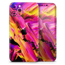 Blurred Abstract Flow V4  - Protective Skin Wrap & Decal – Compatible with iPhone SE to iPhone 17 Pro Max (All Models)