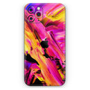 Blurred Abstract Flow V4  - Protective Skin Wrap & Decal – Compatible with iPhone SE to iPhone 17 Pro Max (All Models)