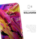 Blurred Abstract Flow V4  - Protective Skin Wrap & Decal – Compatible with iPhone SE to iPhone 17 Pro Max (All Models)