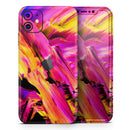Blurred Abstract Flow V4  - Protective Skin Wrap & Decal – Compatible with iPhone SE to iPhone 17 Pro Max (All Models)