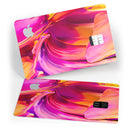 Blurred Abstract Flow V50 - Premium Protective Decal Skin-Kit for the Apple Credit Card