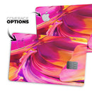 Blurred Abstract Flow V50 - Premium Protective Decal Skin-Kit for the Apple Credit Card