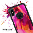 Blurred Abstract Flow V50 - Skin Kit for the iPhone OtterBox Cases
