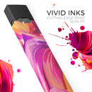 Blurred Abstract Flow V50 - Premium Decal Protective Skin-Wrap Sticker compatible with the Juul Labs vaping device