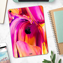 Blurred Abstract Flow V50 - Full Body Skin Decal for the Apple iPad Pro 12.9", 11", 10.5", 9.7", Air or Mini (All Models Available)