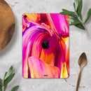Blurred Abstract Flow V50 - Full Body Skin Decal for the Apple iPad Pro 12.9", 11", 10.5", 9.7", Air or Mini (All Models Available)