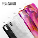 Blurred Abstract Flow V50 - iPhone X Swappable Hybrid Case