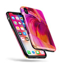 Blurred Abstract Flow V50 - iPhone X Swappable Hybrid Case