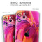 Blurred Abstract Flow V50 - Skin-Kit compatible with the Apple iPhone 13, 13 Pro Max, 13 Mini, 13 Pro, iPhone 12, iPhone 11 (All iPhones Available)