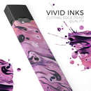 Blurred Abstract Flow V51 - Premium Decal Protective Skin-Wrap Sticker compatible with the Juul Labs vaping device