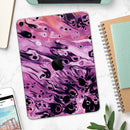 Blurred Abstract Flow V51 - Full Body Skin Decal for the Apple iPad Pro 12.9", 11", 10.5", 9.7", Air or Mini (All Models Available)