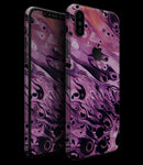 Blurred Abstract Flow V51 - iPhone XS MAX, XS/X, 8/8+, 7/7+, 5/5S/SE Skin-Kit (All iPhones Available)