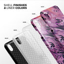 Blurred Abstract Flow V51 - iPhone X Swappable Hybrid Case