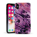 Blurred Abstract Flow V51 - iPhone X Swappable Hybrid Case