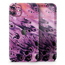Blurred Abstract Flow V51 - Vinyl Skin Wrap for iPhone 17 Pro Max, 17 Pro, 17 Air, 17, 16 & All Models — Soft Matte or Ultra Gloss