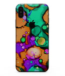 Blurred Abstract Flow V52 - iPhone XS MAX, XS/X, 8/8+, 7/7+, 5/5S/SE Skin-Kit (All iPhones Available)