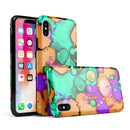 Blurred Abstract Flow V52 - iPhone X Swappable Hybrid Case