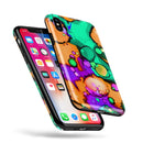 Blurred Abstract Flow V52 - iPhone X Swappable Hybrid Case