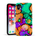 Blurred Abstract Flow V52 - iPhone X Swappable Hybrid Case