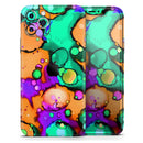 Blurred Abstract Flow V52  - Protective Skin Wrap & Decal – Compatible with iPhone SE to iPhone 17 Pro Max (All Models)