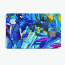 Blurred Abstract Flow V53 - Premium Protective Decal Skin-Kit for the Apple Credit Card