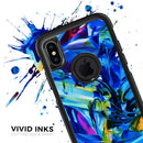Blurred Abstract Flow V53 - Skin Kit for the iPhone OtterBox Cases