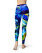 Blurred Abstract Flow V53 - All Over Print Womens Leggings / Yoga or Workout Pants