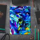 Blurred Abstract Flow V53 - Full Body Skin Decal for the Apple iPad Pro 12.9", 11", 10.5", 9.7", Air or Mini (All Models Available)